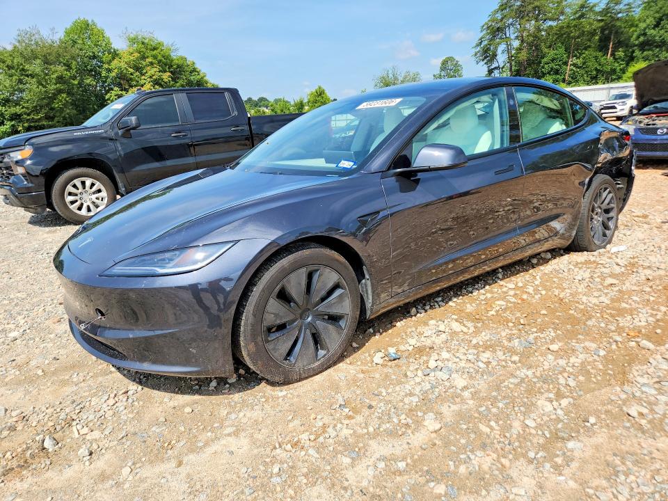 TESLA MODEL 3 2024 with VIN 5YJ3E1EB2RF810050 - Photo from auction