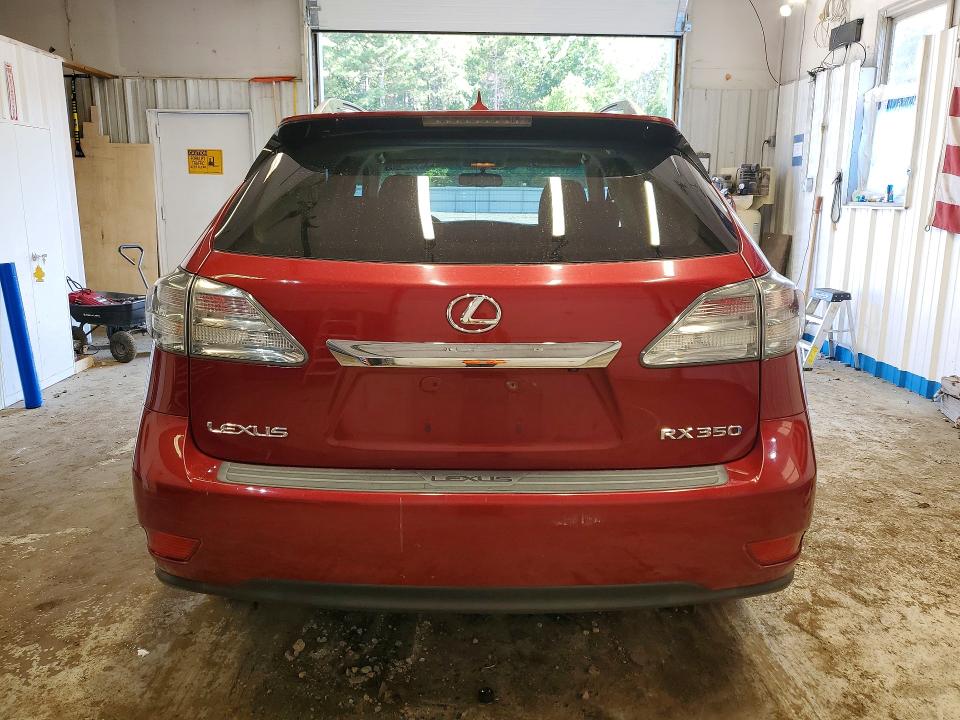 Photo 6 from auction – 2010 LEXUS RX with VIN 2T2BK1BA6AC070328