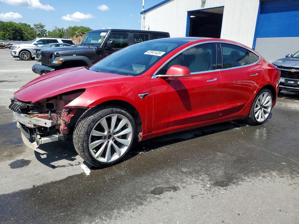 TESLA MODEL 3 2018 with VIN 5YJ3E1EB7JF097358 - Photo from auction