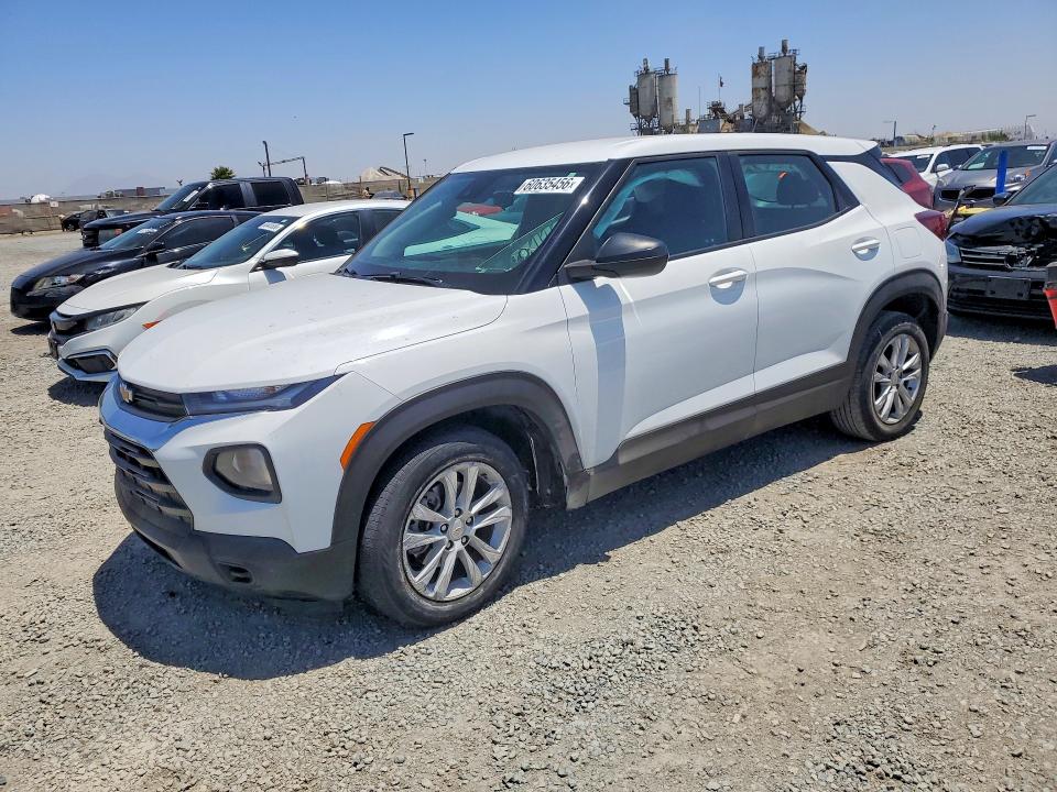 CHEVROLET TRAILBLAZER 2021 with VIN KL79MMS26MB051107 - Photo from auction