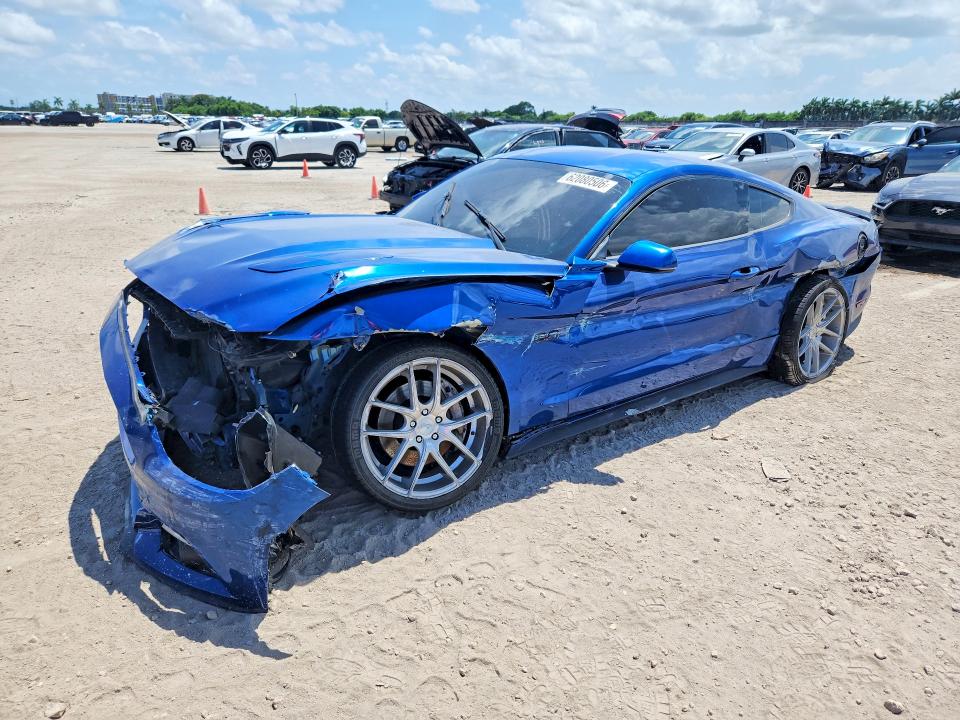 FORD MUSTANG 2017 with VIN 1FA6P8CF2H5255984 - Photo from auction