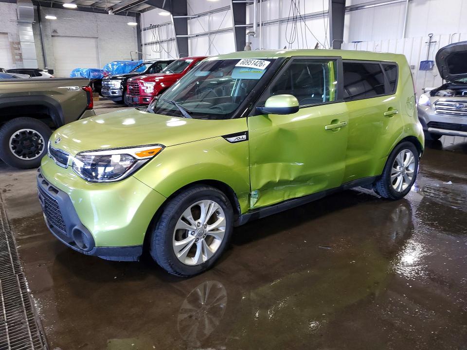 KIA SOUL 2015 مع رقم تعريف المركبة KNDJP3A59F7770967 - صورة من المزاد
