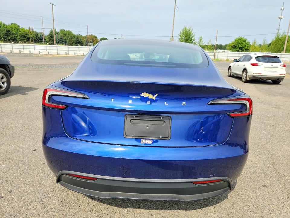 Photo 6 from auction – 2025 TESLA MODEL 3 with VIN 5YJ3E1EA1SF054398