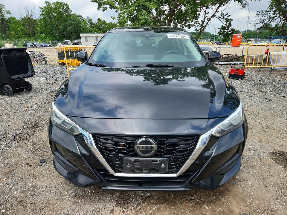 Photo 5 from auction – 2021 NISSAN SENTRA with VIN 3N1AB8CV6MY307191