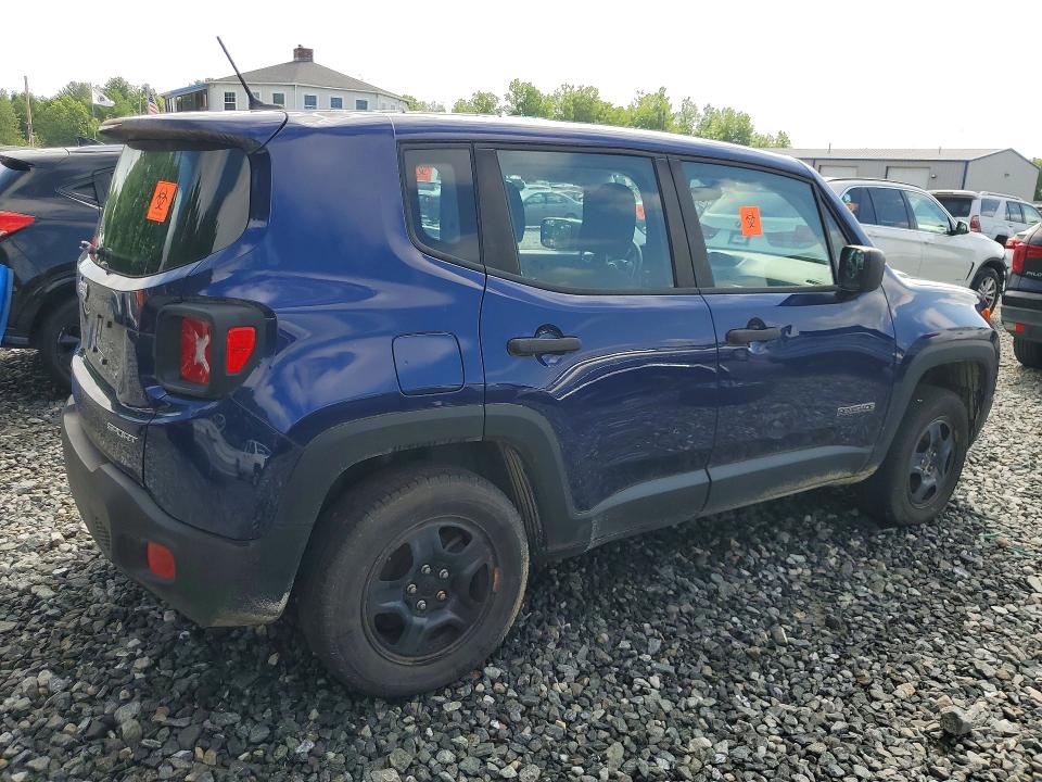 Photo 3 from auction – 2016 JEEP RENEGADE with VIN ZACCJBAW9GPE32731