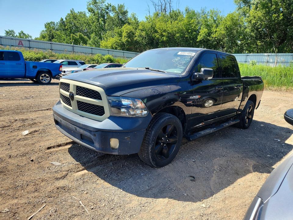 RAM 1500 2018 with VIN 1C6RR7LTXJS236731 - Photo from auction