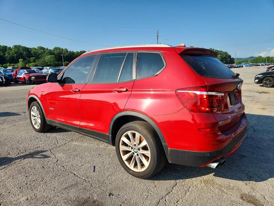 Photo 2 from auction – 2017 BMW X3 with VIN 5UXWX9C36H0T18814