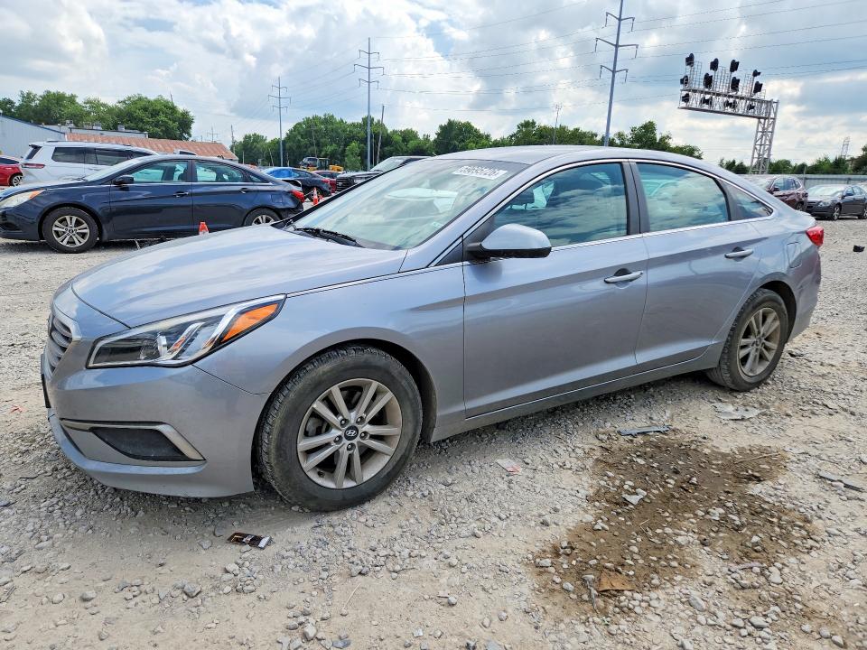 HYUNDAI SONATA 2017 с VIN 5NPE24AF0HH498404 - Снимка от търг