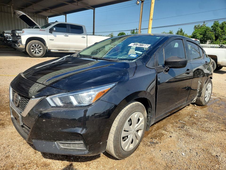 NISSAN VERSA 2022 with VIN 3N1CN8DVXNL862738 - Photo from auction