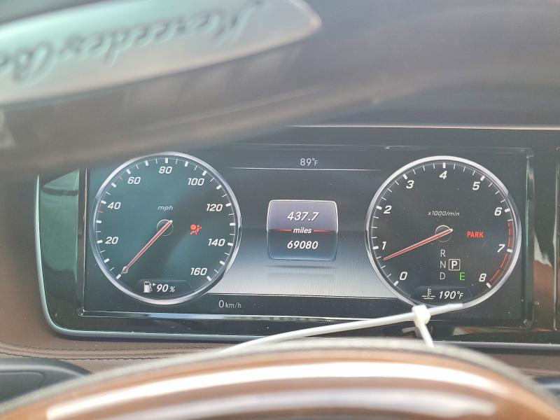 Снимка 9 от търг – 2017 MERCEDES-BENZ S с VIN WDDUG8FB3HA314810