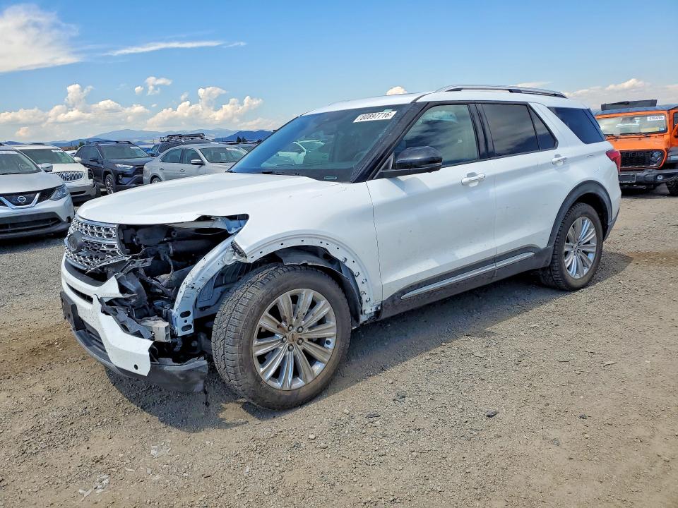 FORD EXPLORER 2020 with VIN 1FMSK8FH2LGA63834 - Photo from auction