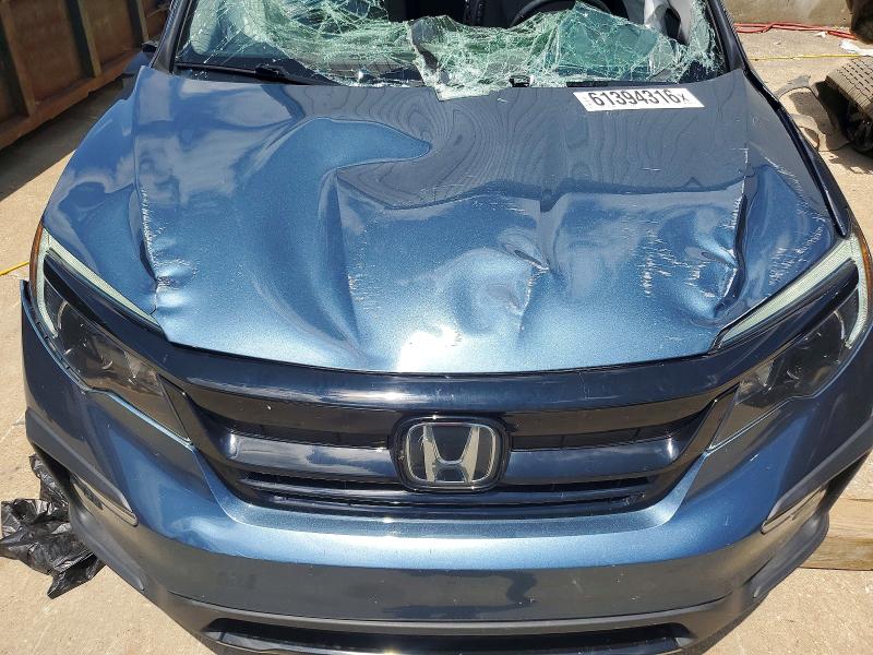 Photo 12 from auction – 2021 HONDA PILOT with VIN 5FNYF5H2XMB011406