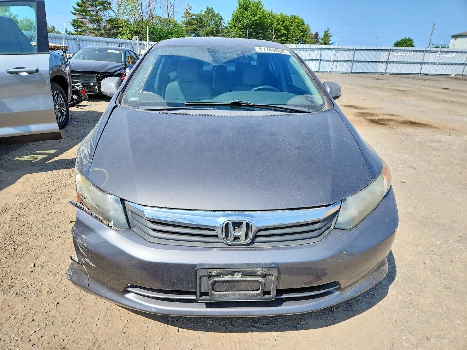 Photo 5 from auction – 2012 HONDA CIVIC with VIN 2HGFB2F43CH047194