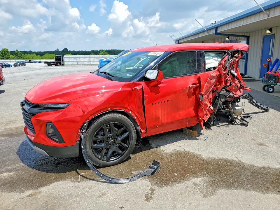 Photo 1 from auction – 2021 CHEVROLET BLAZER with VIN 3GNKBCR47MS587569