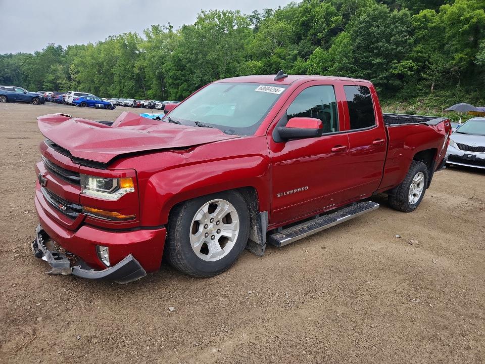 CHEVROLET SILVERADO 2018 with VIN 1GCVKREC7JZ291276 - Photo from auction
