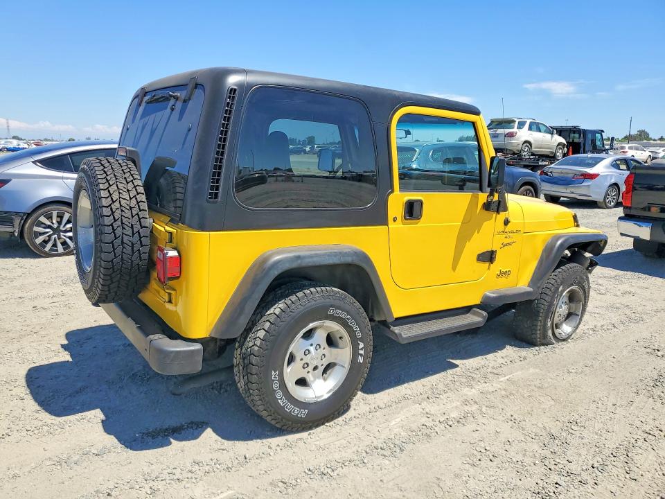 Photo 3 from auction – 2001 JEEP WRANGLER / TJ with VIN 1J4FA49S51P315902
