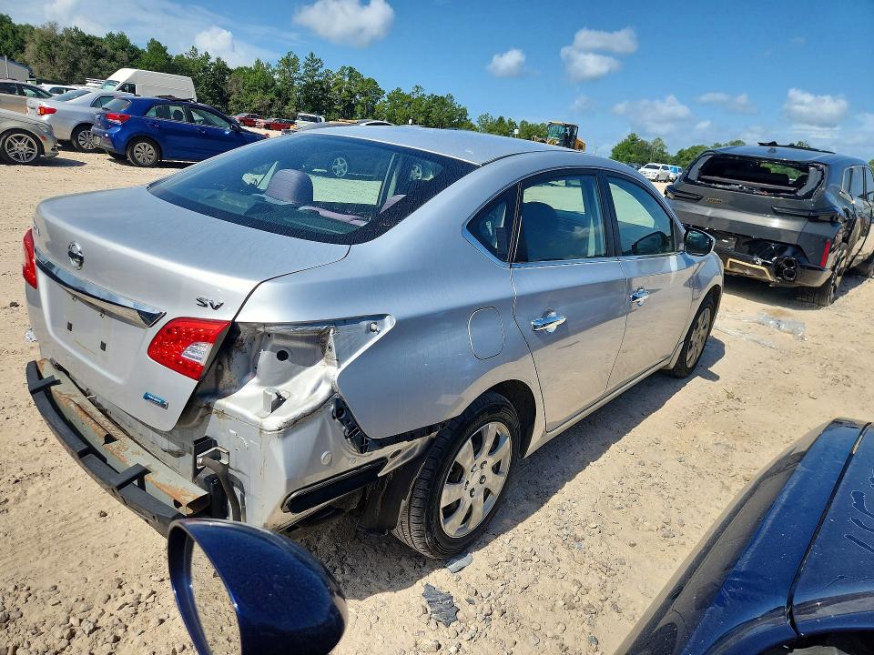 Photo 3 from auction – 2014 NISSAN SENTRA with VIN 3N1AB7AP8EL654387