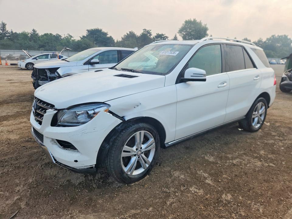 MERCEDES-BENZ ML 2015 with VIN 4JGDA5HB1FA538299 - Photo from auction