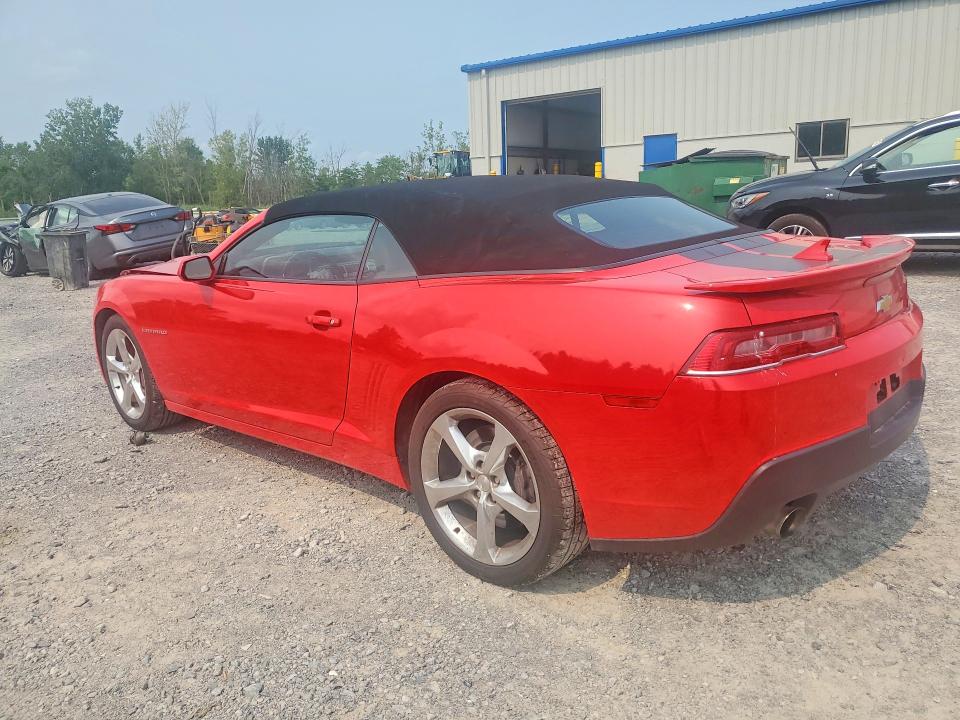 Photo 2 from auction – 2015 CHEVROLET CAMARO with VIN 2G1FK3DJ4F9215655