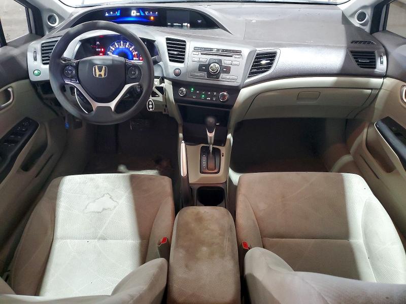 Photo 8 from auction – 2012 HONDA CIVIC with VIN 19XFB2F84CE344309