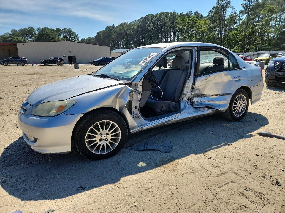 HONDA CIVIC 2005 with VIN 2HGES16595H613635 - Photo from auction