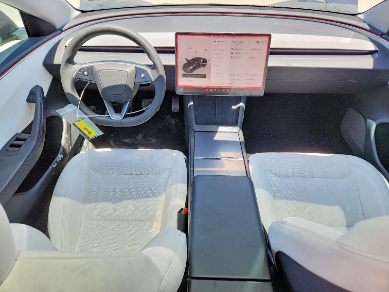 Photo 8 from auction – 2025 TESLA MODEL 3 with VIN 5YJ3E1EAXSF982551
