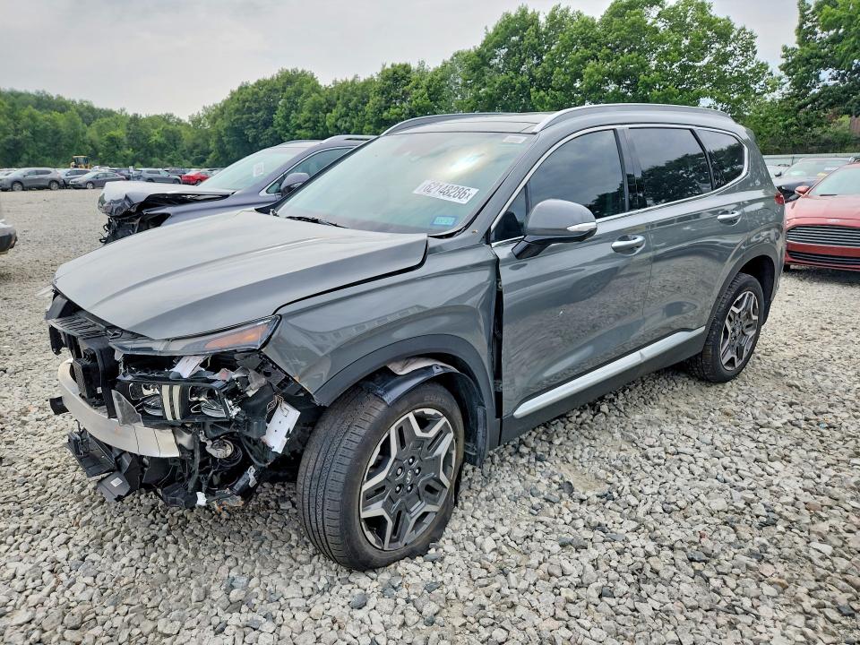 HYUNDAI SANTA FE 2023 مع رقم تعريف المركبة 5NMS5DA13PH002411 - صورة من المزاد