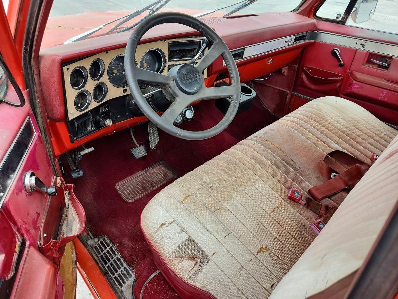 Photo 8 from auction – 1981 CHEVROLET C10 with VIN 1GCDC14D8BB131891
