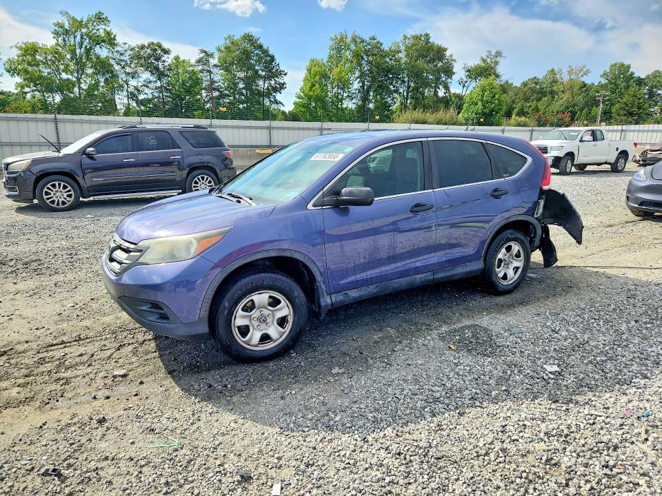 HONDA CR-V 2012 with VIN 5J6RM3H34CL036380 - Photo from auction