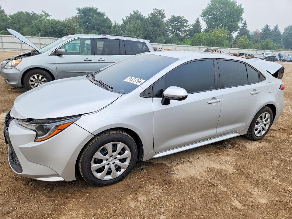 TOYOTA COROLLA 2022 con VIN 5YFEPMAE9NP299729 - Foto de la subasta