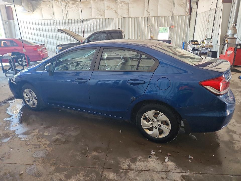 Photo 2 from auction – 2013 HONDA CIVIC with VIN 19XFB2F53DE079289