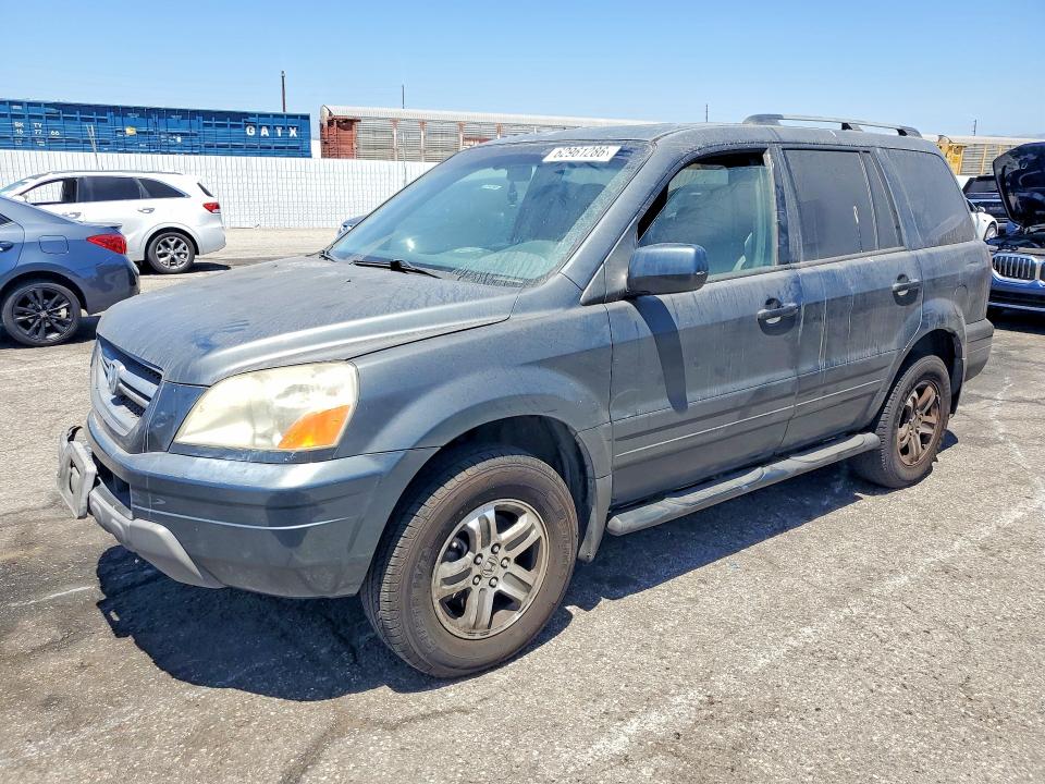 HONDA PILOT 2003 with VIN 2HKYF18403H529762 - Photo from auction