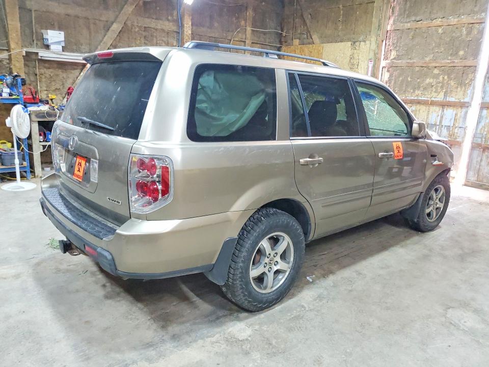 Photo 3 from auction – 2008 HONDA PILOT with VIN 5FNYF18518B052404