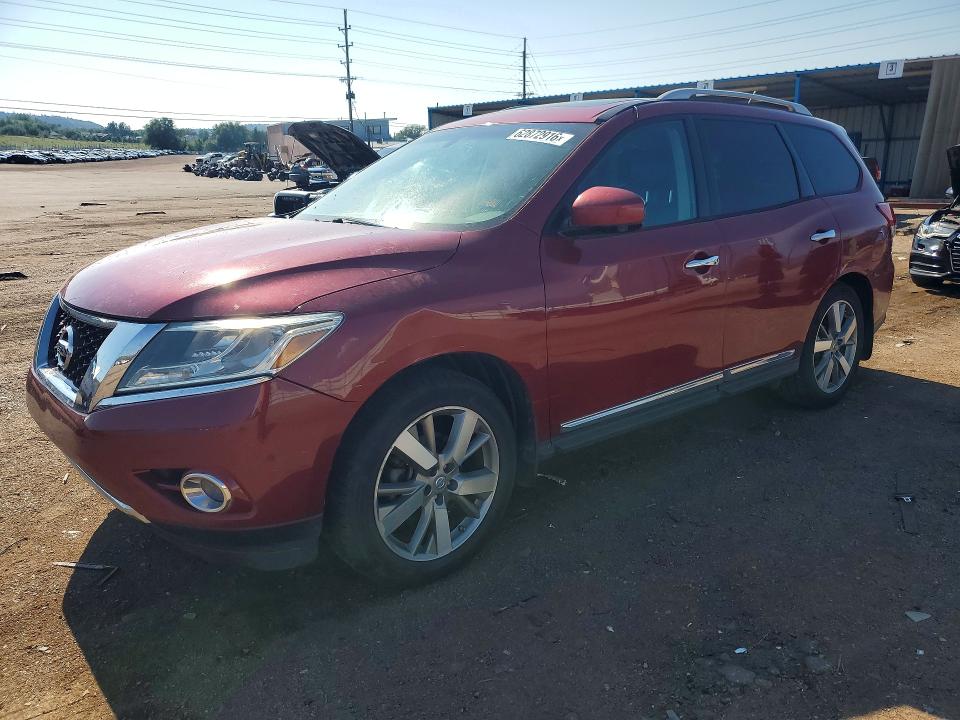 NISSAN PATHFINDER 2014 with VIN 5N1AR2MM8EC617649 - Photo from auction