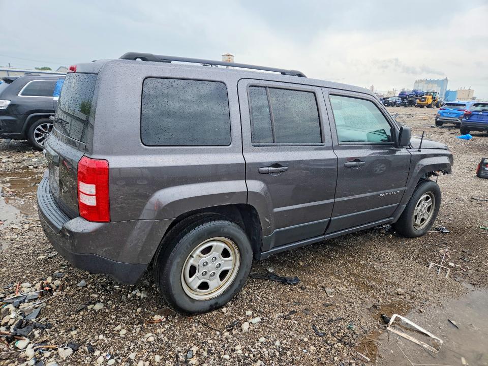 Photo 3 from auction – 2016 JEEP PATRIOT with VIN 1C4NJPBB5GD808437