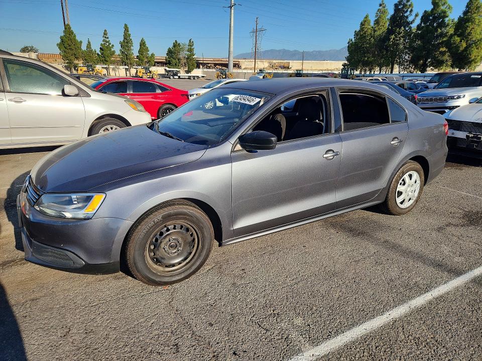 VOLKSWAGEN JETTA 2012 with VIN 3VW2K7AJ4CM465592 - Photo from auction