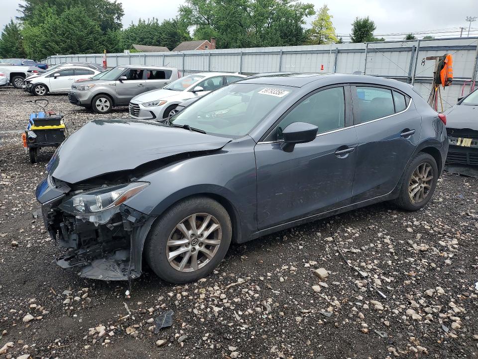 MAZDA 3 2015 with VIN 3MZBM1M70FM185437 - Photo from auction