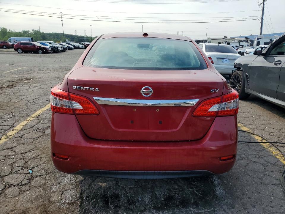 Photo 6 from auction – 2015 NISSAN SENTRA with VIN 3N1AB7AP4FL669678