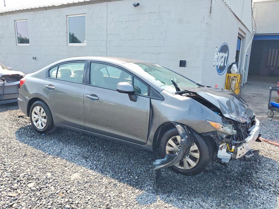 Photo 4 from auction – 2012 HONDA CIVIC with VIN 2HGFB2F51CH609831