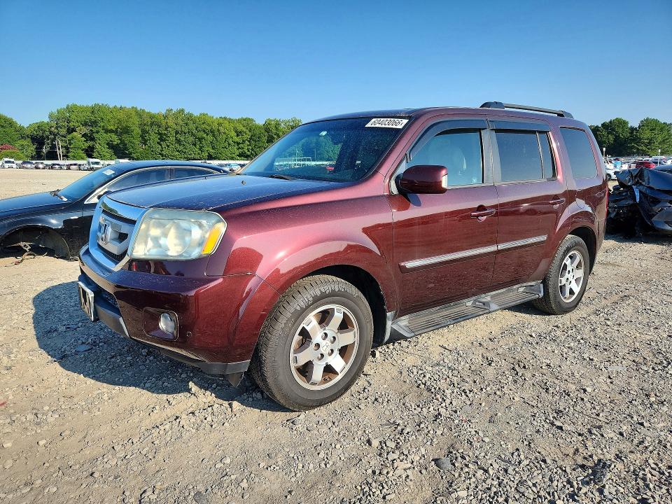 HONDA PILOT 2011 with VIN 5FNYF3H99BB019141 - Photo from auction