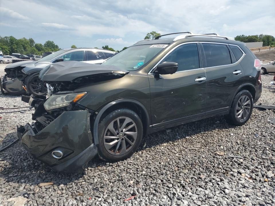 NISSAN ROGUE 2016 with VIN 5N1AT2MT0GC816884 - Photo from auction