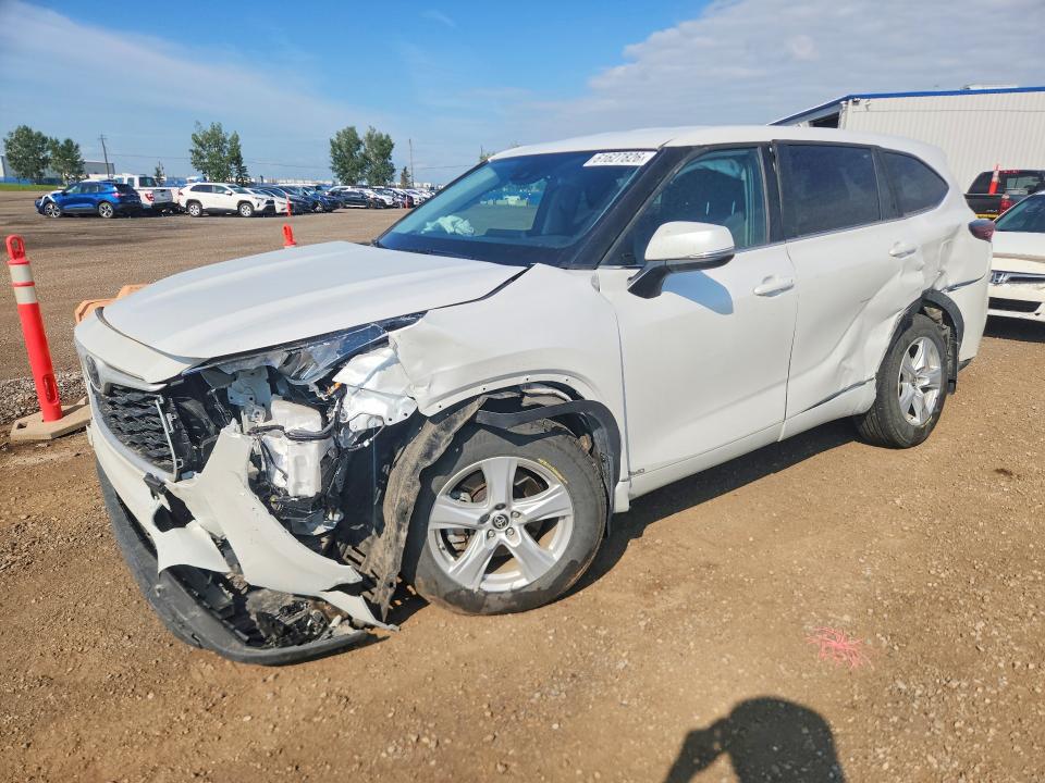 TOYOTA HIGHLANDER 2025 with VIN 5TDBBRCH9SS662720 - Photo from auction