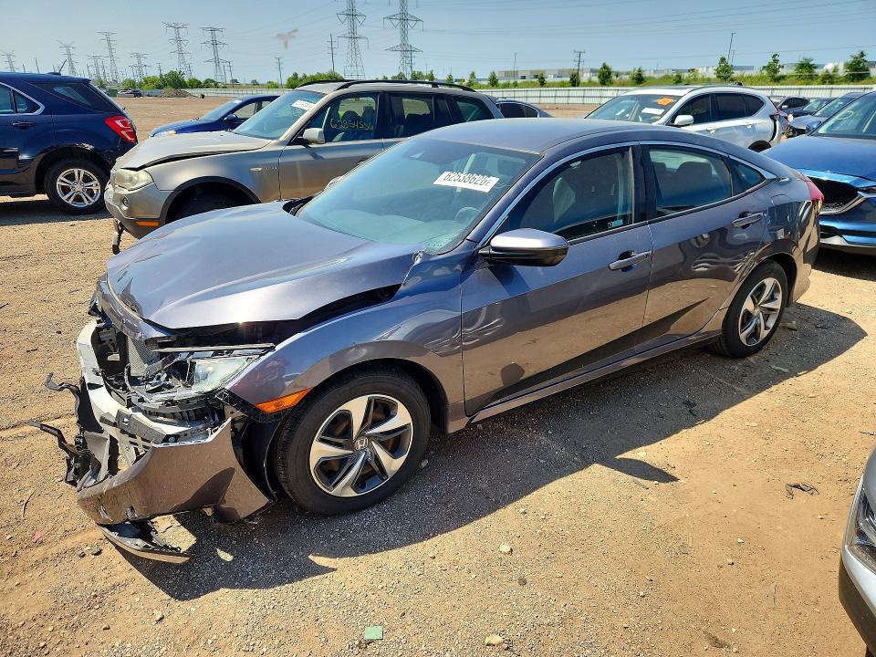 HONDA CIVIC 2019 с VIN 2HGFC2F69KH584147 - Снимка от търг