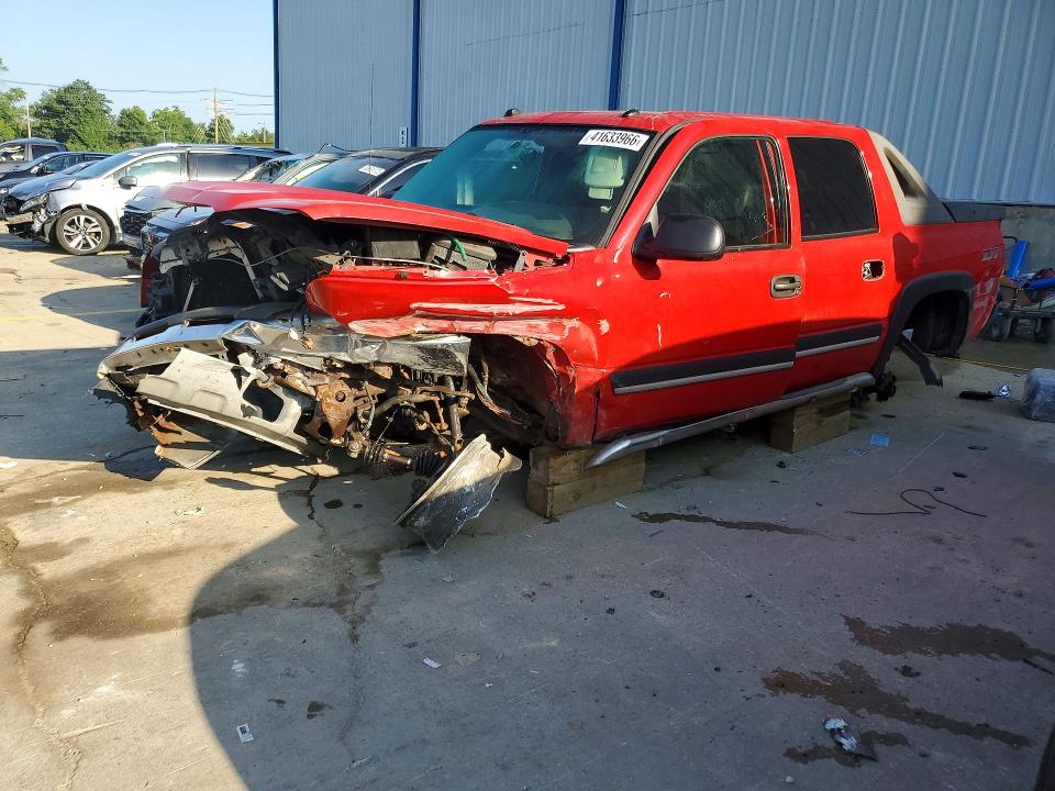 CHEVROLET AVALANCHE 2004 with VIN 3GNEK12T44G331055 - Photo from auction