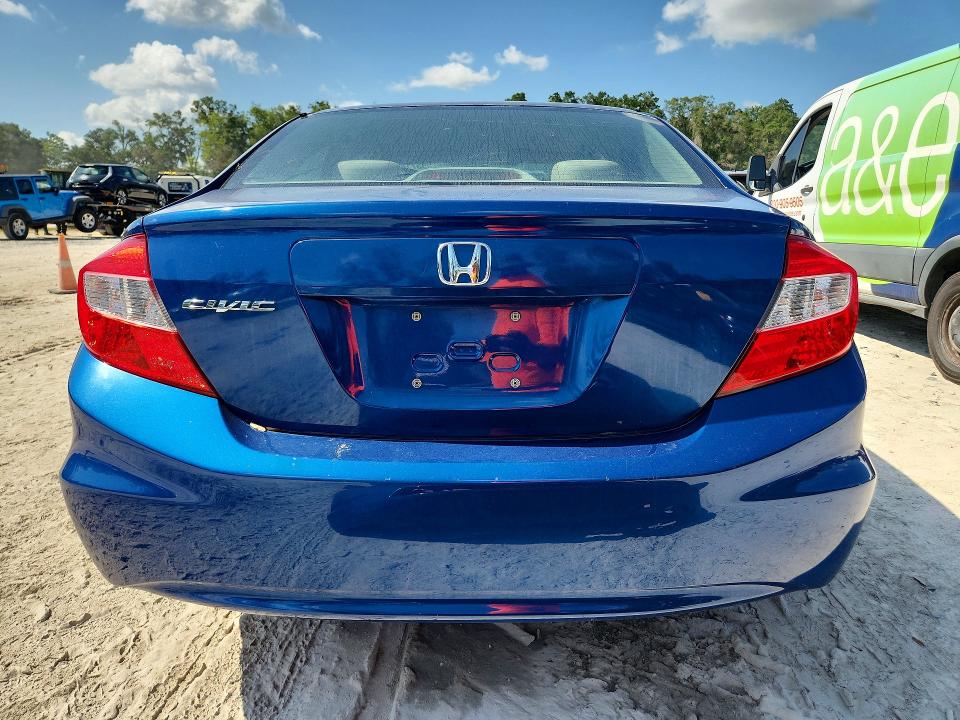 Photo 6 from auction – 2012 HONDA CIVIC with VIN 2HGFB2F59CH506124