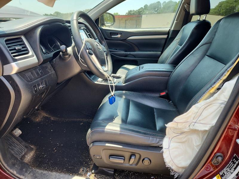 Photo 7 from auction – 2016 TOYOTA HIGHLANDER with VIN 5TDJKRFH6GS255534