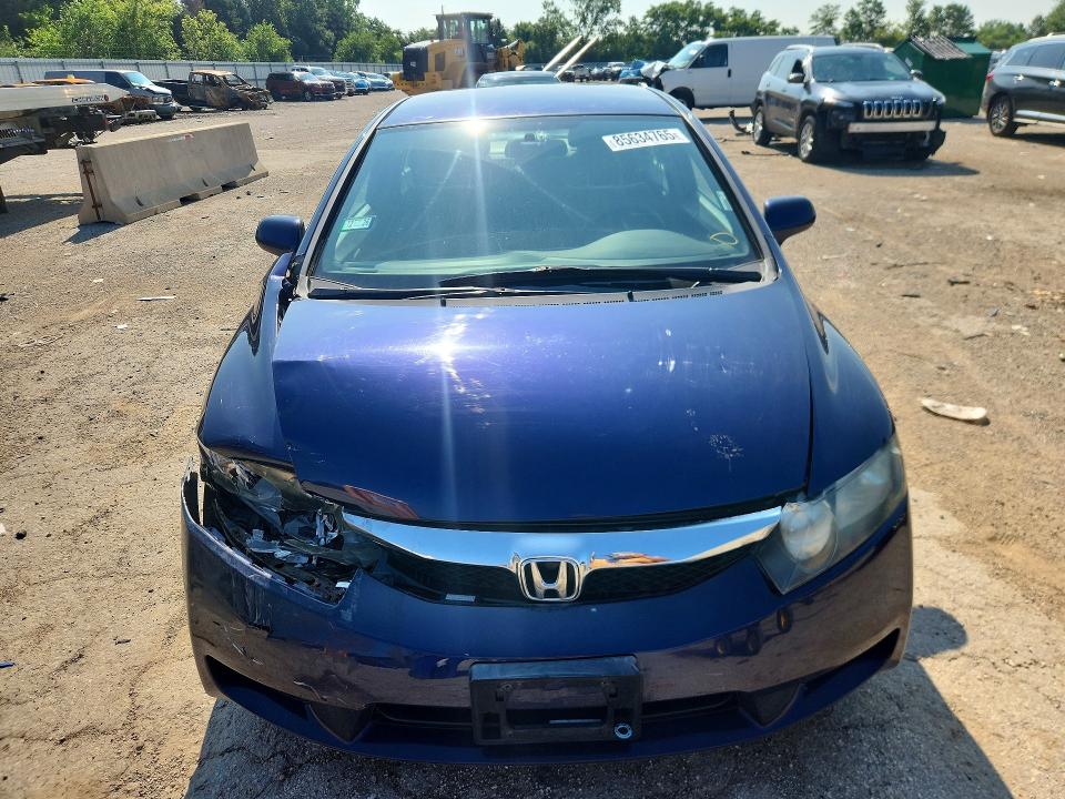 Photo 5 from auction – 2009 HONDA CIVIC with VIN 19XFA165X9E025248