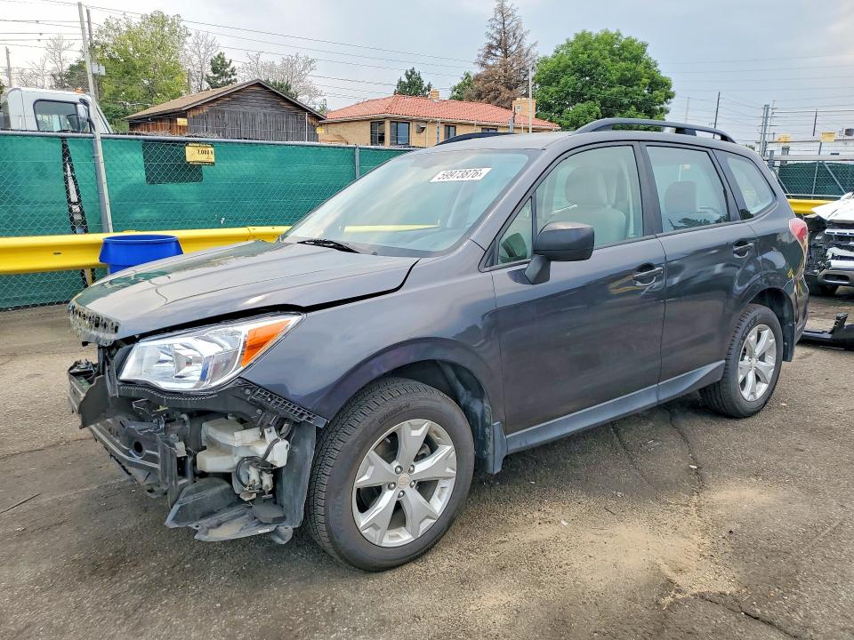 SUBARU FORESTER 2015 with VIN JF2SJABC2FH582830 - Photo from auction