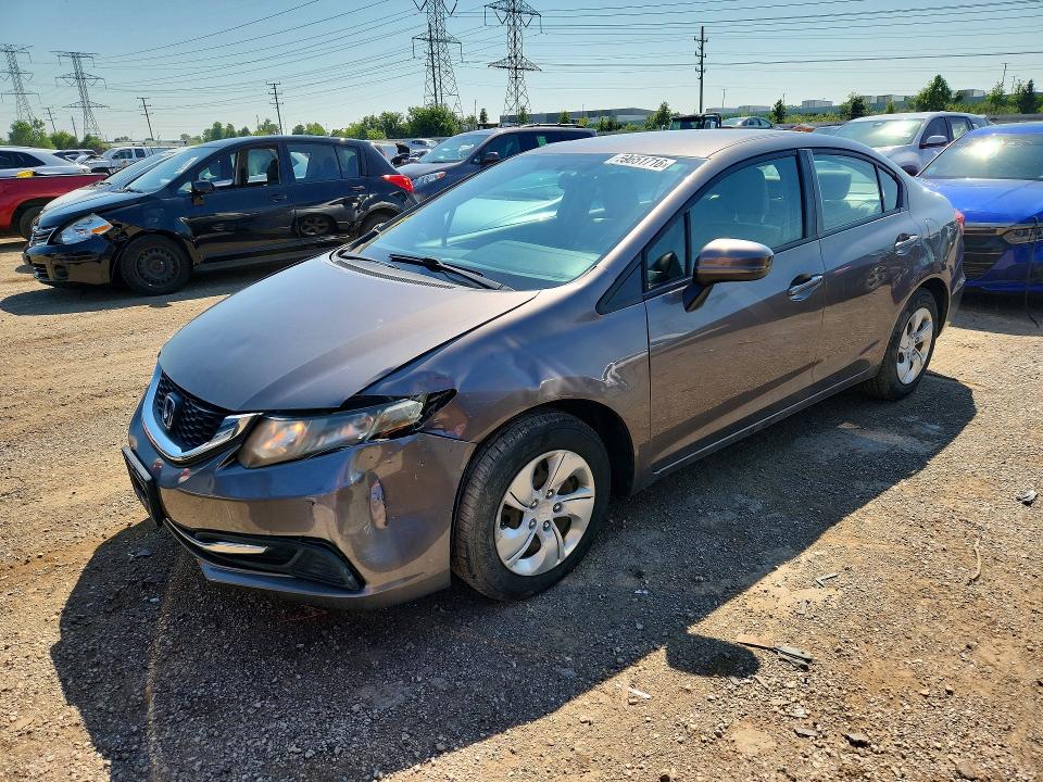 HONDA CIVIC 2014 with VIN 19XFB2F52EE271871 - Photo from auction
