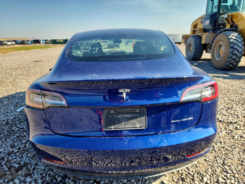 Photo 6 from auction – 2019 TESLA MODEL 3 with VIN 5YJ3E1EB7KF465023